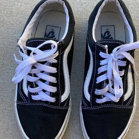 Vans Women's Black Trainers - Picture 1 of 3